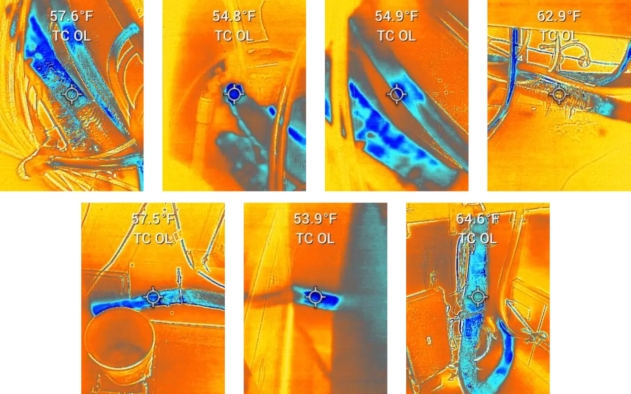 Thermal imaging for quality control
